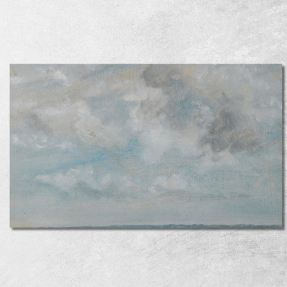 Studio Delle Nuvole John Constable jcn86 quadro stampato su tela