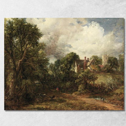 La Fattoria Glebe John Constable jcn92 quadro stampato su tela
