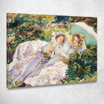 Sempione Passa La Presa In Giro John Singer Sargent jss272 quadro stampato su tela