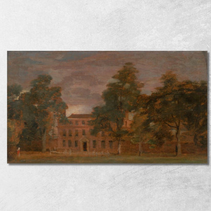 West Lodge East Bergholt John Constable jcn101 quadro stampato su tela