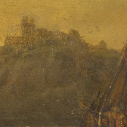 Scena Di Spiaggia John Sell Cotman jsc8 quadro stampato su tela