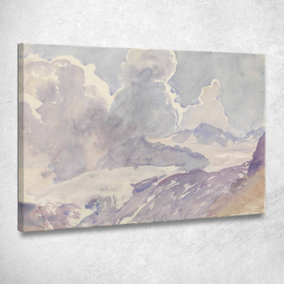 Cielo E Montagne John Singer Sargent jss277 quadro stampato su tela