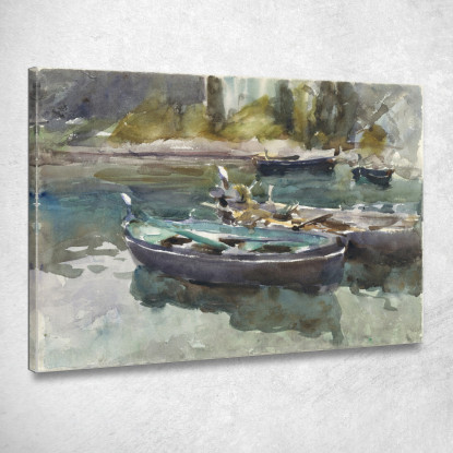 Piccole Imbarcazioni John Singer Sargent jss279 quadro stampato su tela