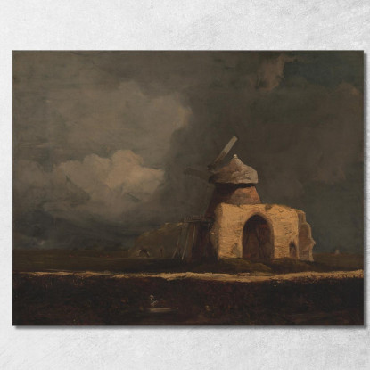 Abbazia Di St. Benet John Sell Cotman jsc51 quadro stampato su tela