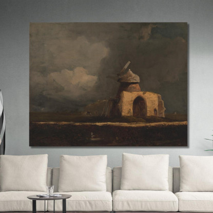 Abbazia Di St. Benet John Sell Cotman jsc51 quadro stampato su tela