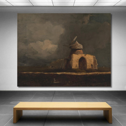 Abbazia Di St. Benet John Sell Cotman jsc51 quadro stampato su tela