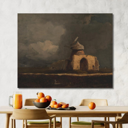 Abbazia Di St. Benet John Sell Cotman jsc51 quadro stampato su tela