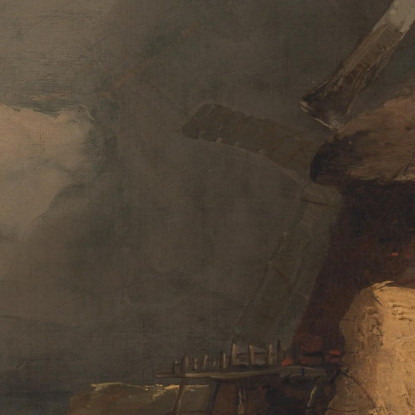 Abbazia Di St. Benet John Sell Cotman jsc51 quadro stampato su tela