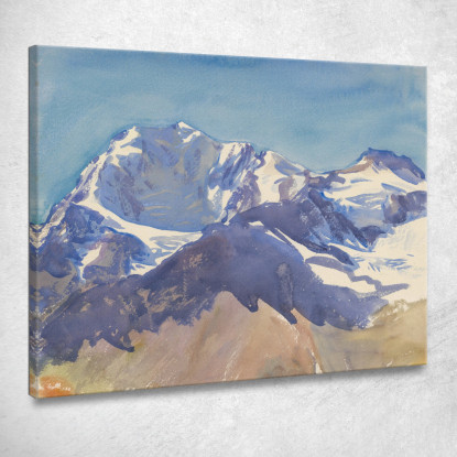 Nevicare John Singer Sargent jss280 quadro stampato su tela