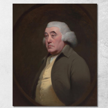 Dottor Richard Wright Joseph Wright of Derby jwd14 quadro stampato su tela
