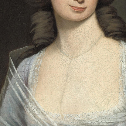 Elizabeth Stevens Carle Joseph Wright of Derby jwd16 quadro stampato su tela