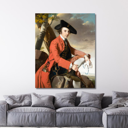 Fleetwood Hesketh Joseph Wright of Derby jwd18 quadro stampato su tela