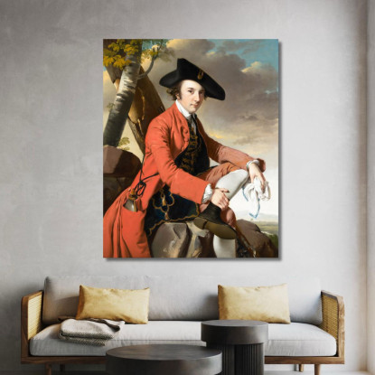 Fleetwood Hesketh Joseph Wright of Derby jwd18 quadro stampato su tela