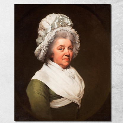 Ritratto Della Signora Anthony Greatorex Joseph Wright of Derby jwd48 quadro stampato su tela