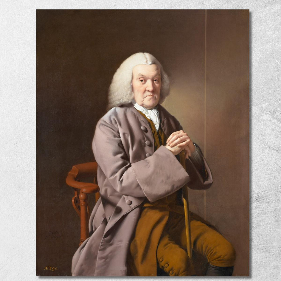 Richard Gildart Joseph Wright of Derby jwd54 quadro stampato su tela