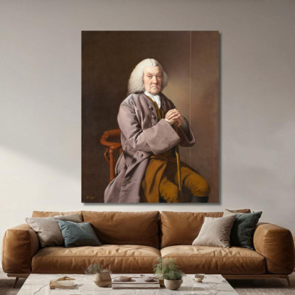 Richard Gildart Joseph Wright of Derby jwd54 quadro stampato su tela