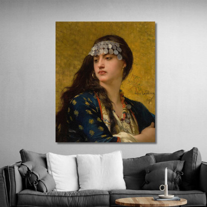 Fatima Jules Joseph Lefebvre jle7 quadro stampato su tela
