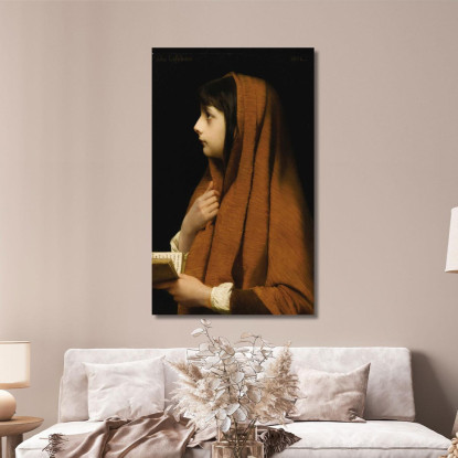 Mignon Jules Joseph Lefebvre jle11 quadro stampato su tela