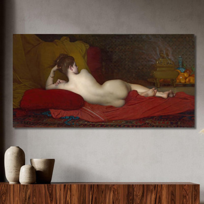 Odalisca 2 Jules Joseph Lefebvre jle13 quadro stampato su tela