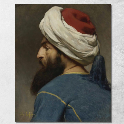 Ritratto Di Un Ottomano Jules Joseph Lefebvre jle17 quadro stampato su tela