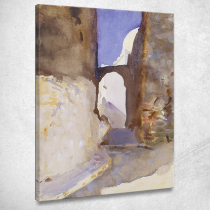 Via Tangeri John Singer Sargent jss293 quadro stampato su tela