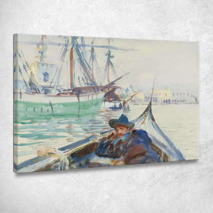 Summer On The Giudecca John Singer Sargent jss294 quadro stampato su tela
