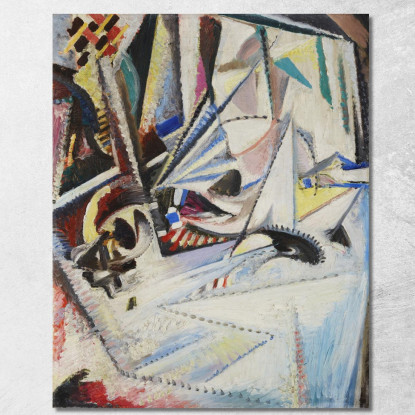 Senza Titolo Jules Schmalzigaug jsh25 quadro stampato su tela