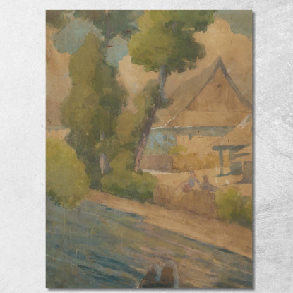 Vicino All'Acqua Ľudovít Čordák lco8 quadro stampato su tela