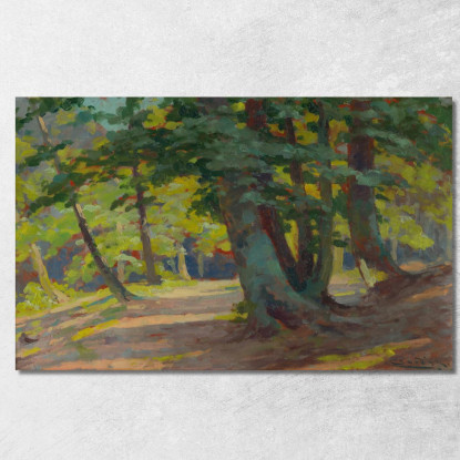 Foresta 5 Ľudovít Čordák lco20 quadro stampato su tela