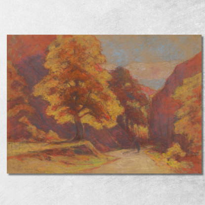 Da Zadielska Dolina Ľudovít Čordák lco26 quadro stampato su tela