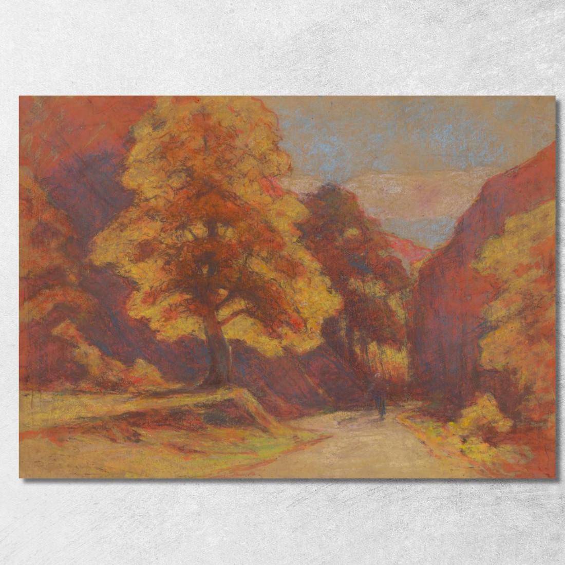 Da Zadielska Dolina Ľudovít Čordák lco26 quadro stampato su tela