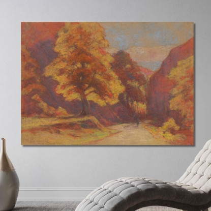 Da Zadielska Dolina Ľudovít Čordák lco26 quadro stampato su tela