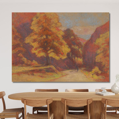 Da Zadielska Dolina Ľudovít Čordák lco26 quadro stampato su tela