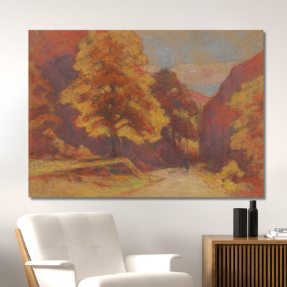 Da Zadielska Dolina Ľudovít Čordák lco26 quadro stampato su tela