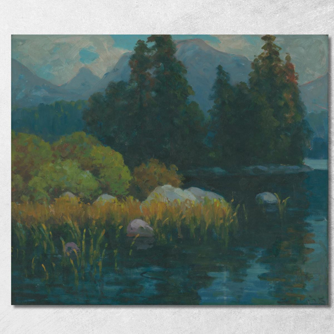 Paesaggio 6 Ľudovít Čordák lco34 quadro stampato su tela