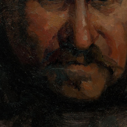 Studio Di Testa Maschile Ľudovít Čordák lco46 quadro stampato su tela