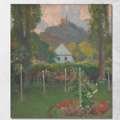 Sotto Il Castello Di Slanec Ľudovít Čordák lco54 quadro stampato su tela