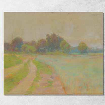 Strada Polverosa Ľudovít Čordák lco58 quadro stampato su tela