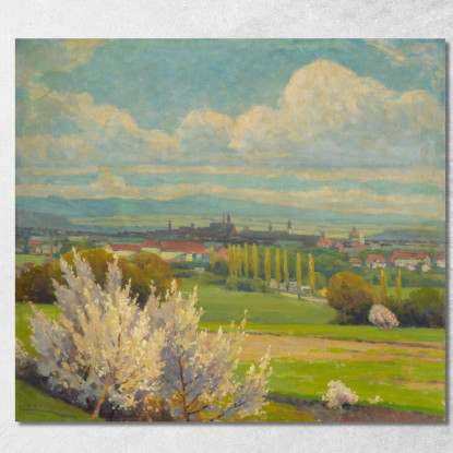 Vista Di Košice Ľudovít Čordák lco85 quadro stampato su tela