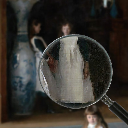 Le Figlie Di Edward Darley Boit John Singer Sargent jss309 quadro stampato su tela