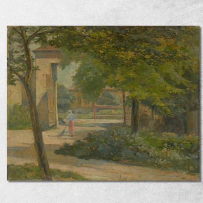 Mariansky Dvor A Košice Ľudovít Čordák lco103 quadro stampato su tela