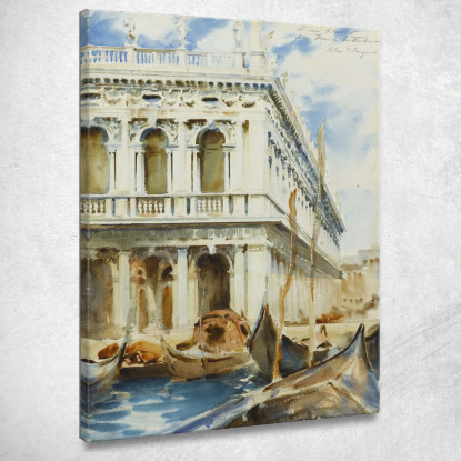 The Libreria John Singer Sargent jss314 quadro stampato su tela