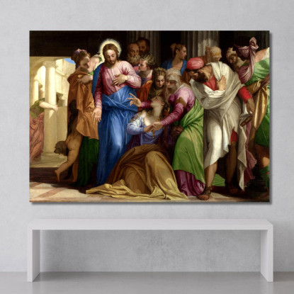 Conversione Di Maria Maddalena Paolo Veronese pvr2 quadro stampato su tela