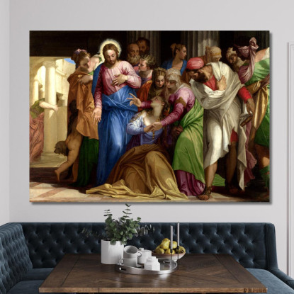 Conversione Di Maria Maddalena Paolo Veronese pvr2 quadro stampato su tela