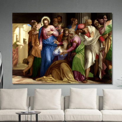 Conversione Di Maria Maddalena Paolo Veronese pvr2 quadro stampato su tela
