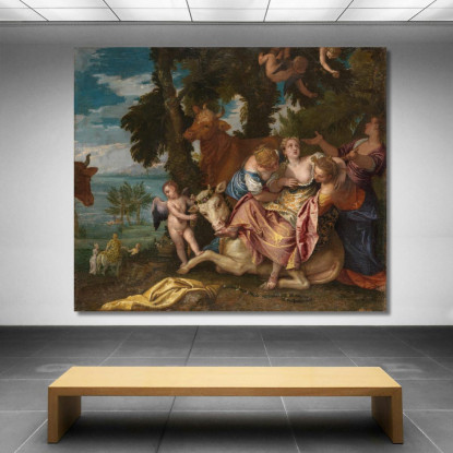Il Ratto Di Europa Paolo Veronese pvr4 quadro stampato su tela