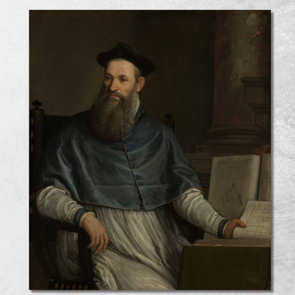 Ritratto Di Daniele Barbaro Paolo Veronese pvr26 quadro stampato su tela