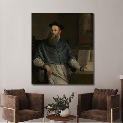 Ritratto Di Daniele Barbaro Paolo Veronese pvr26 quadro stampato su tela