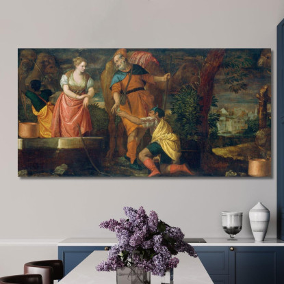 Rebecca Al Pozzo Paolo Veronese pvr28 quadro stampato su tela