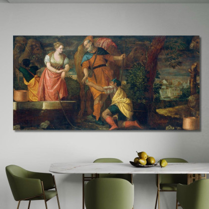Rebecca Al Pozzo Paolo Veronese pvr28 quadro stampato su tela
